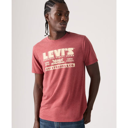 Levi's Men's Graphic Logo Detail Crewneck T-Shirt