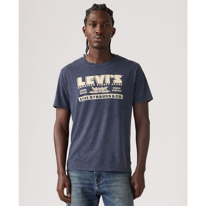 Levi's Men's Graphic Logo Detail Crewneck T-Shirt