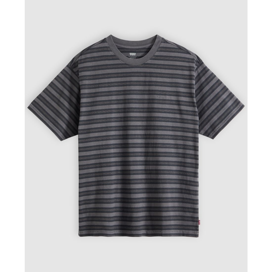 Levi's Premium Men's Short-Sleeve Striped Crewneck T-Shirt