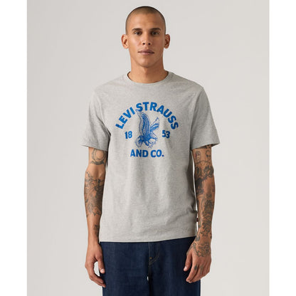 Levi's Men's Graphic Logo Detail Crewneck T-Shirt