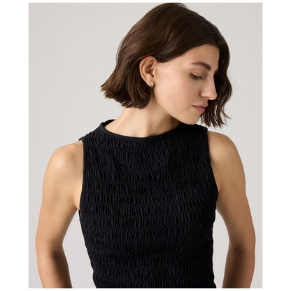 Levi's Women's Bella Smocked Boat Neck Top