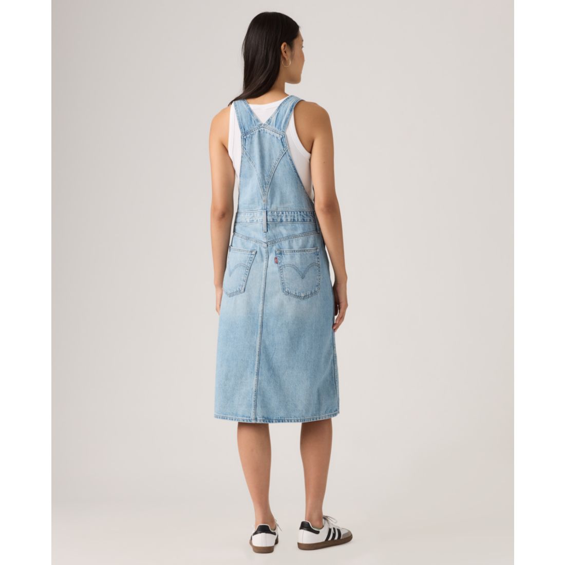 Levi's Women's Relaxed Fit Sleeveless Skirtall Dress