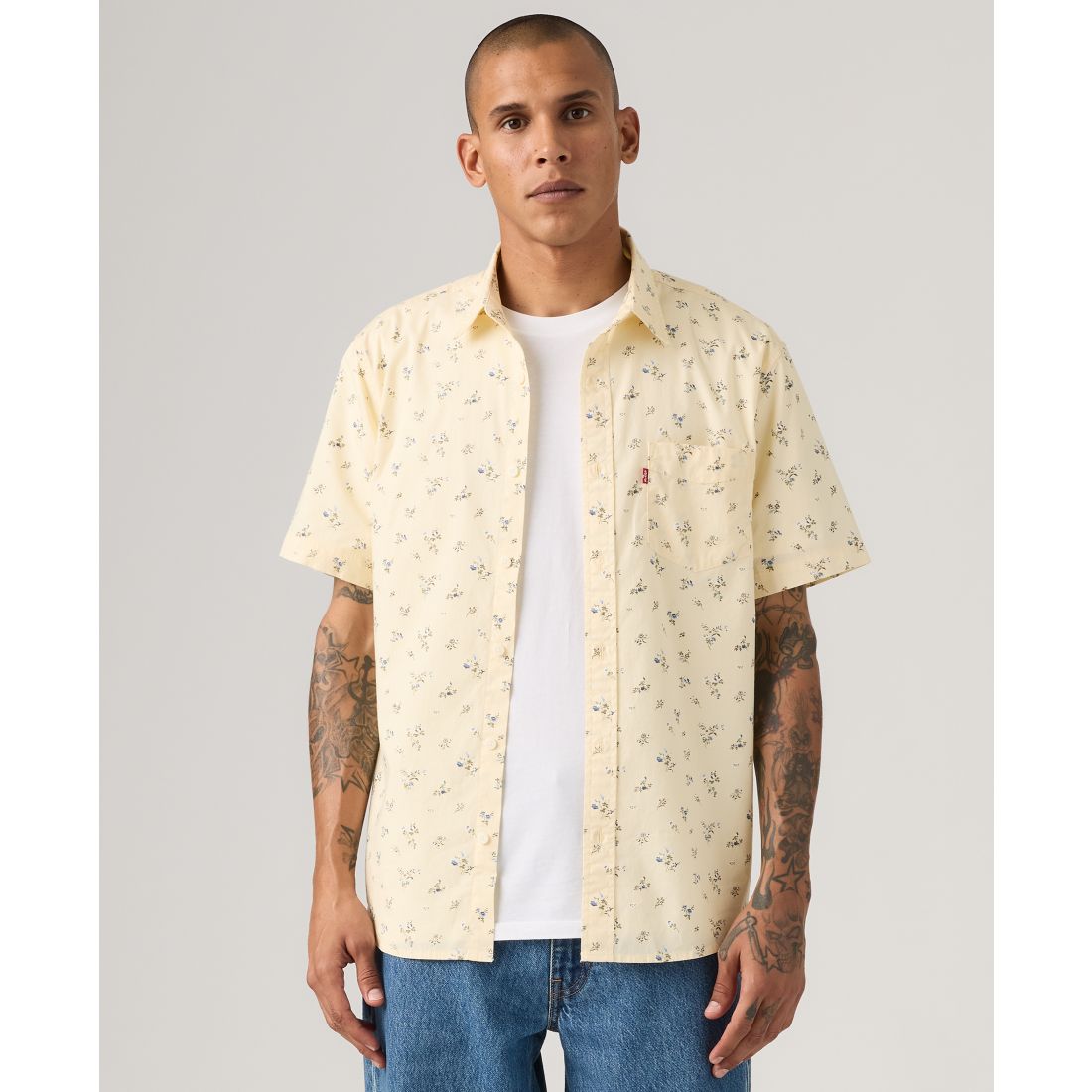 Levi's Men's Classic 1 Pocket Short Sleeve Regular Fit Shirt