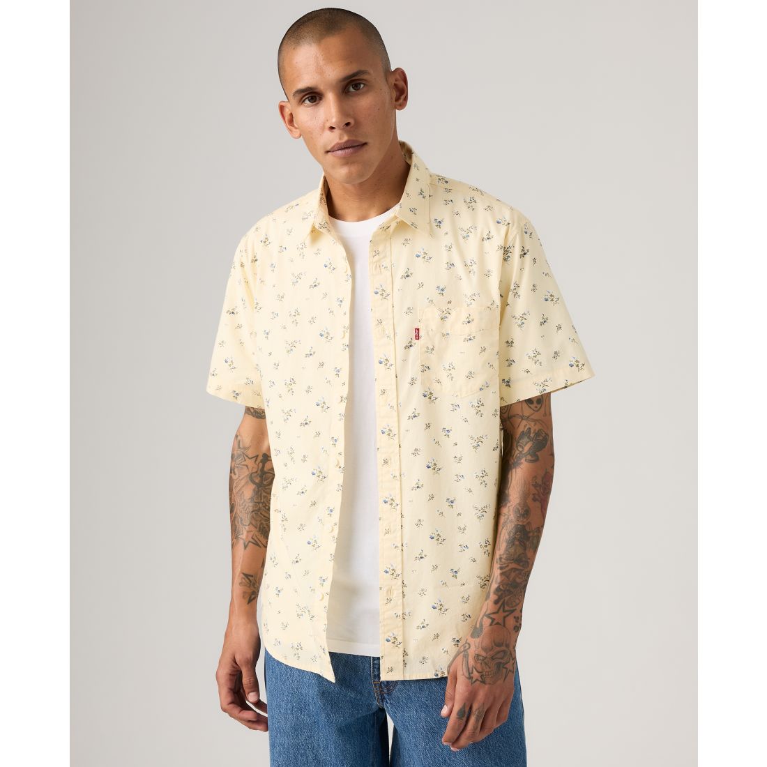 Levi's Men's Classic 1 Pocket Short Sleeve Regular Fit Shirt