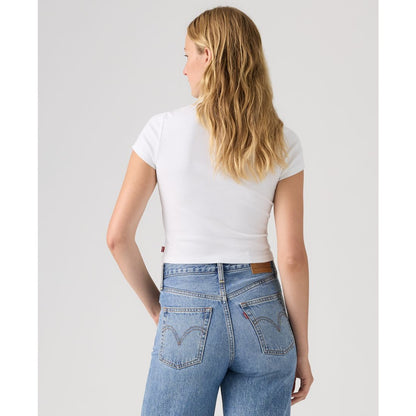 Levi's Women's Short-Sleeve Cropped Top