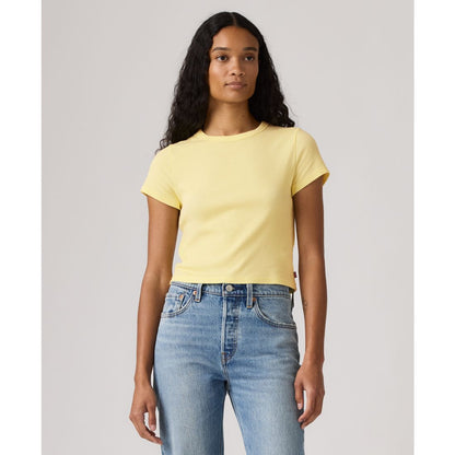 Levi's Women's Short-Sleeve Cropped Top
