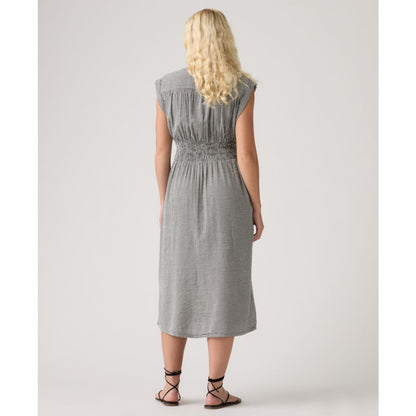 Levi's Women's Beatrice Button-Front Midi Dress