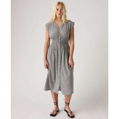 Levi's Women's Beatrice Button-Front Midi Dress