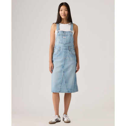Levi's Women's Relaxed Fit Sleeveless Skirtall Dress