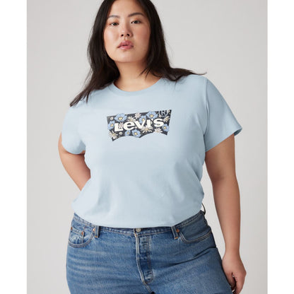 Levi's Trendy Plus Size Perfect Logo Cotton T-Shirt