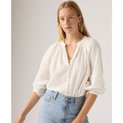 Levi's Juniors' Phoebe V-Neck Blouse