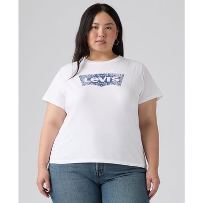 Levi's Trendy Plus Size Perfect Logo Cotton T-Shirt