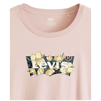 Levi's Trendy Plus Size Perfect Logo Cotton T-Shirt