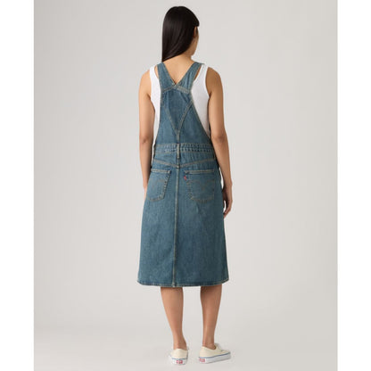 Levi's Women's Relaxed Fit Sleeveless Skirtall Dress