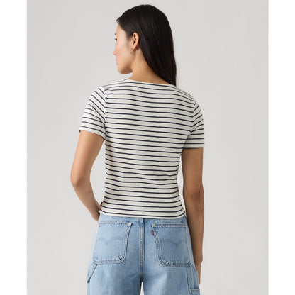 Levi's Women's Muse Short-Sleeve Button-Front Top