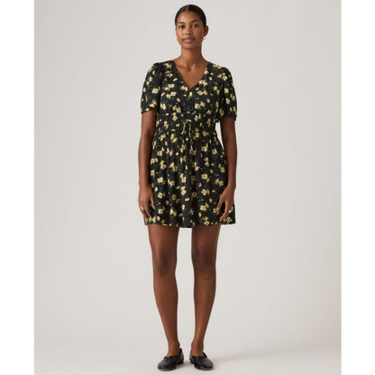 Levi's Women's Rylan V-Neck Mini Crepe Dress