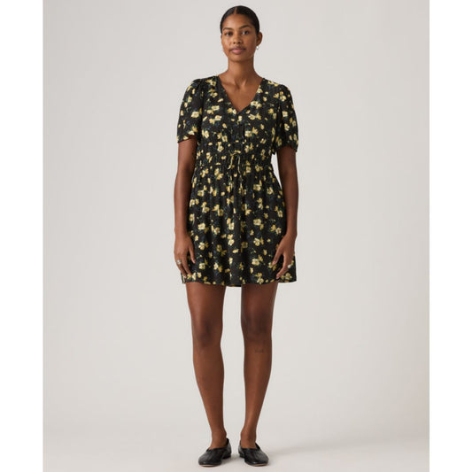 Levi's Women's Rylan V-Neck Mini Crepe Dress