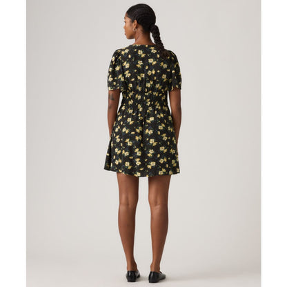 Levi's Women's Rylan V-Neck Mini Crepe Dress