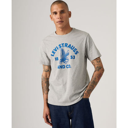 Levi's Men's Graphic Logo Detail Crewneck T-Shirt