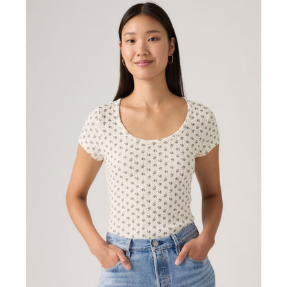Levi's Women's Short-Sleeve Crew Neck Top