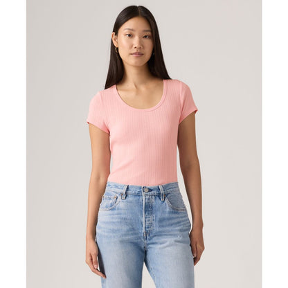 Levi's Women's Short-Sleeve Crew Neck Top