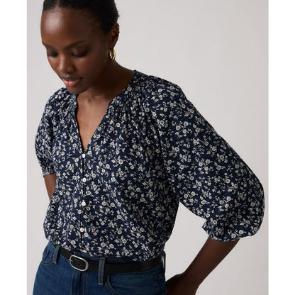 Levi's Juniors' Phoebe V-Neck Blouse