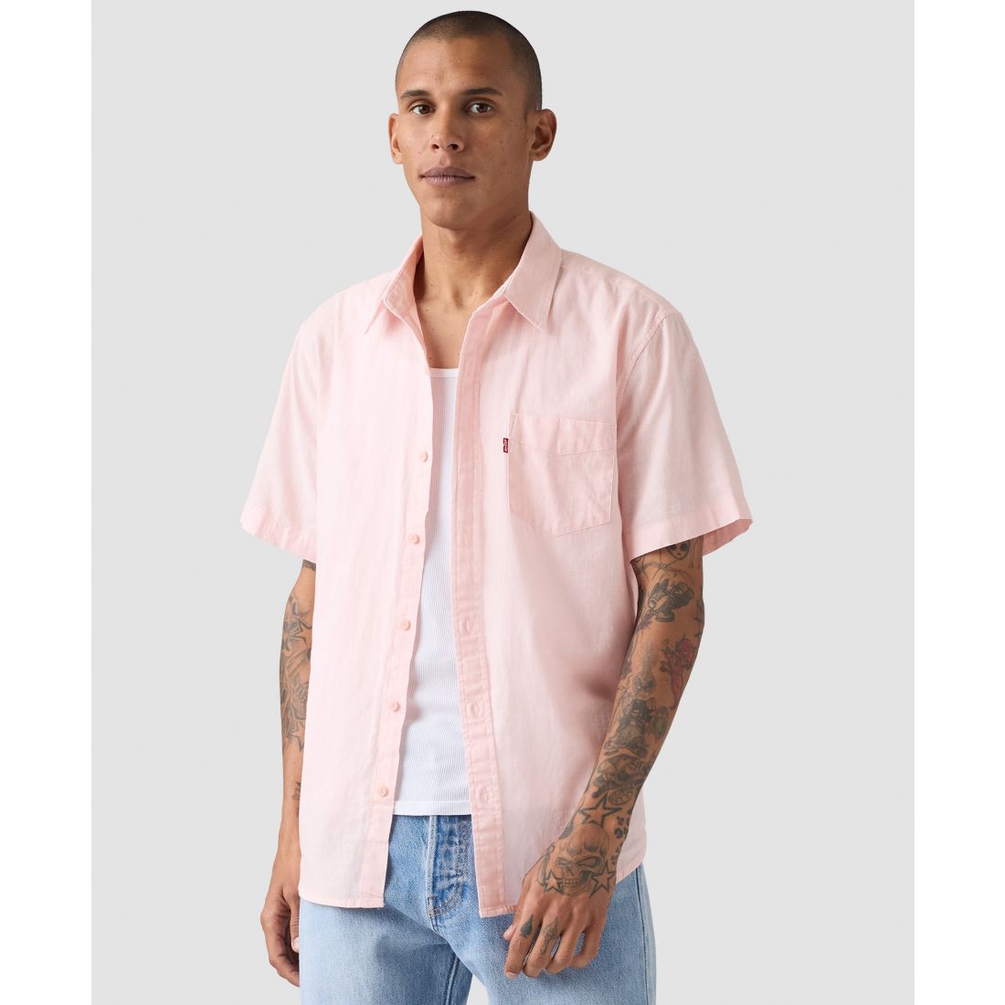 Levi's Men's Classic 1 Pocket Short Sleeve Regular Fit Shirt