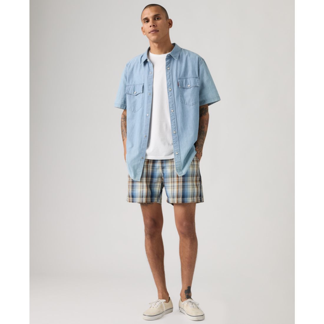 Levi's Men's Xx Chino Easy Cotton Linen 6" Drawstring Shorts