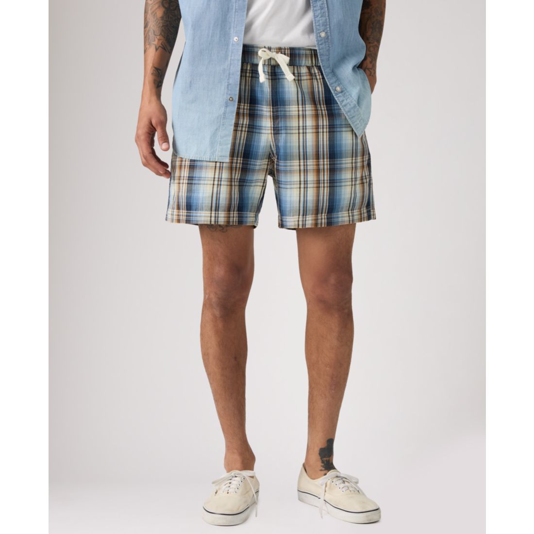 Levi's Men's Xx Chino Easy Cotton Linen 6" Drawstring Shorts