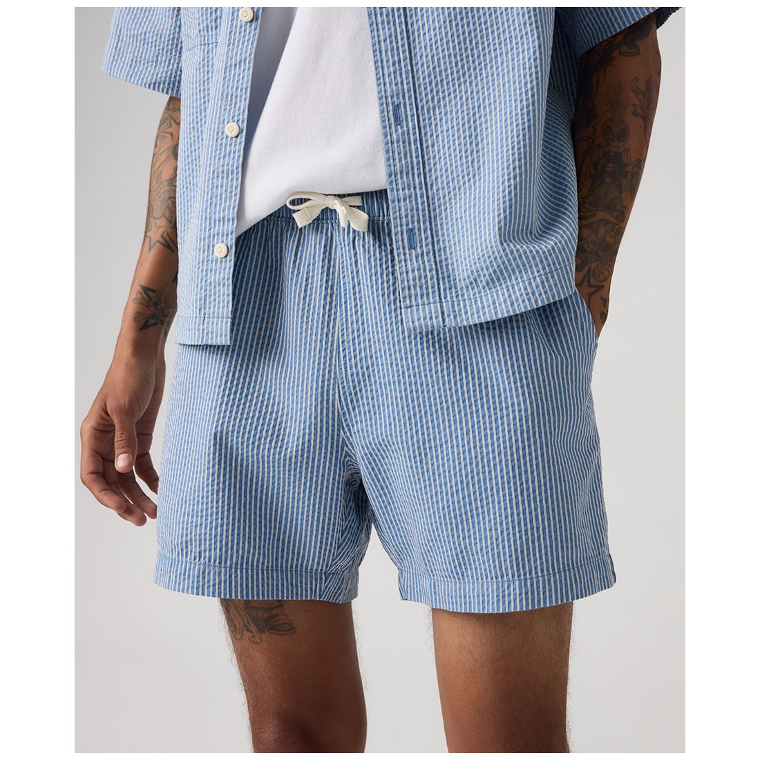 Levi's Men's Xx Chino Easy Cotton Linen 6" Drawstring Shorts