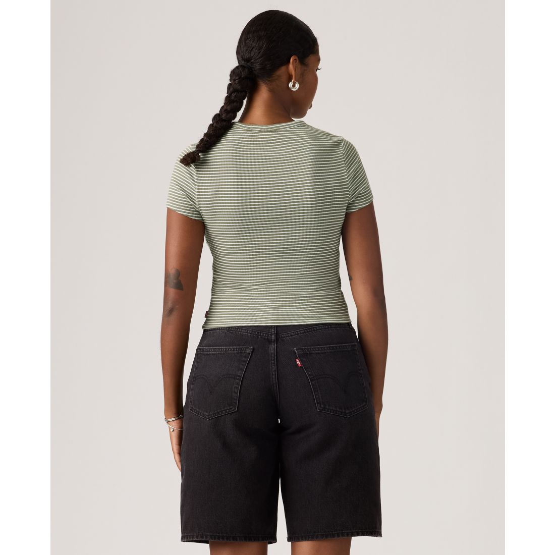 Levi's Women's Short-Sleeve Cropped Top