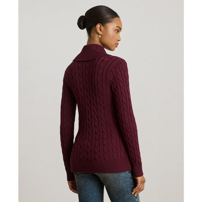 Lauren Ralph Lauren Women's Buckled Cotton Sweater