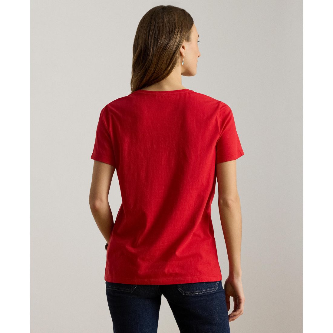 Lauren Ralph Lauren Women's Crewneck Short-Sleeve T-Shirt
