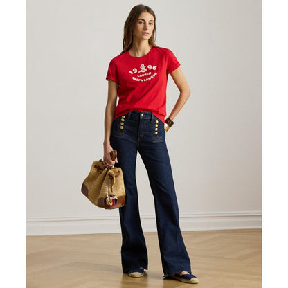 Lauren Ralph Lauren Women's Crewneck Short-Sleeve T-Shirt
