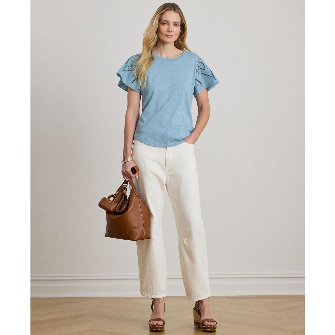 Lauren Ralph Lauren Women's Crewneck Top