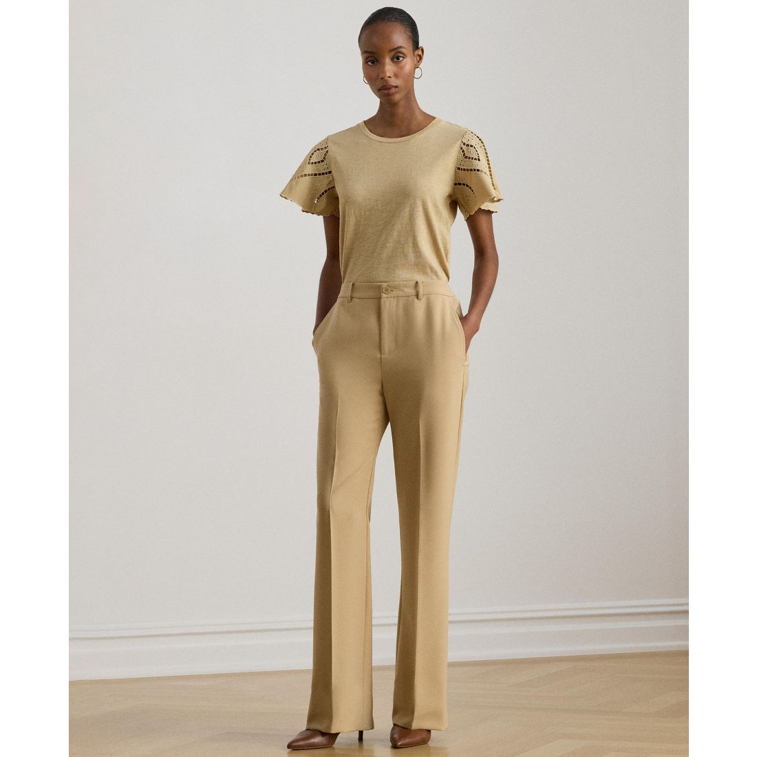 Lauren Ralph Lauren Women's Crewneck Top