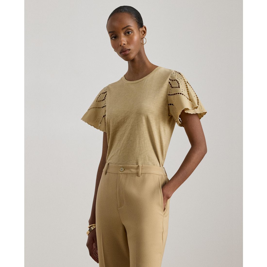 Lauren Ralph Lauren Women's Crewneck Top