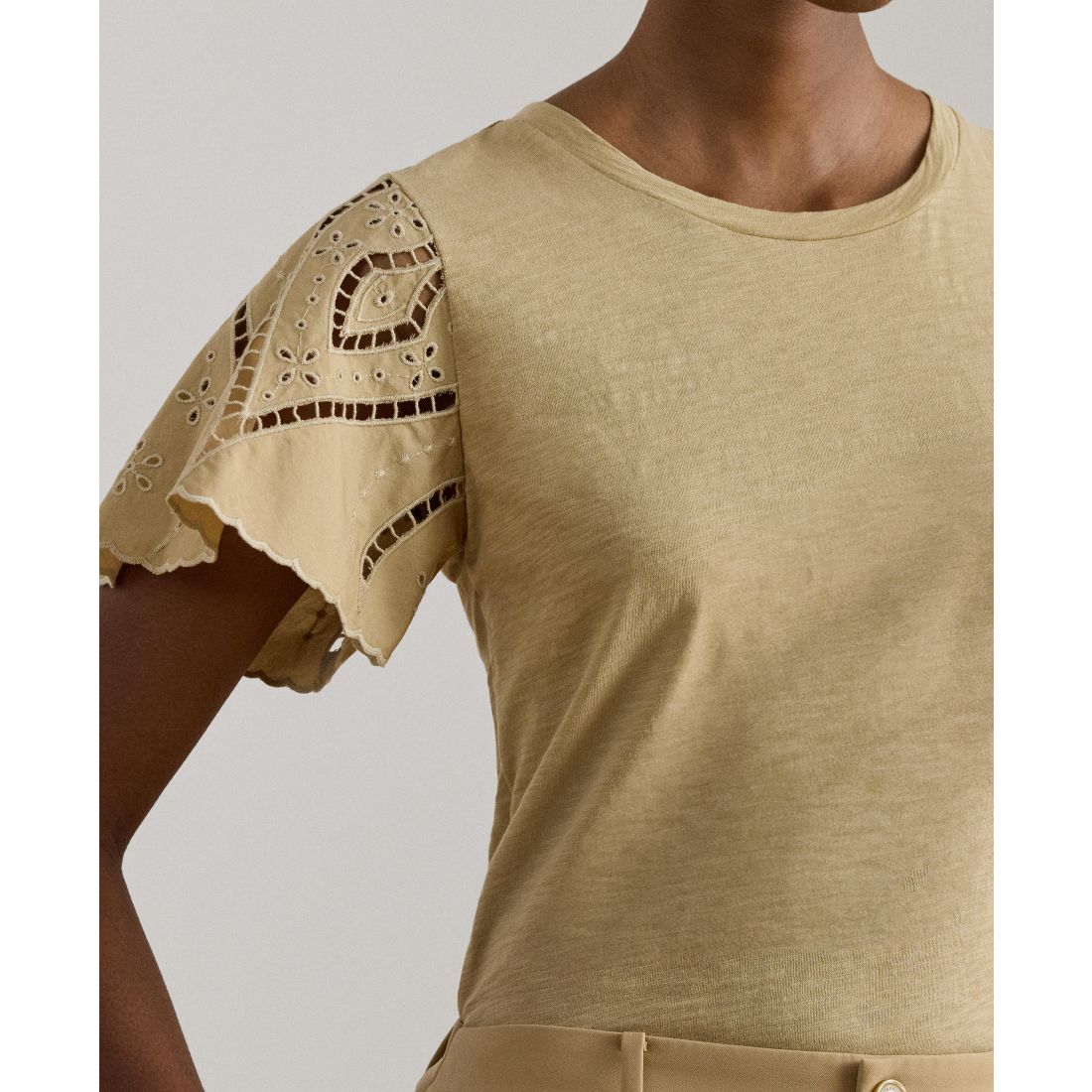 Lauren Ralph Lauren Women's Crewneck Top