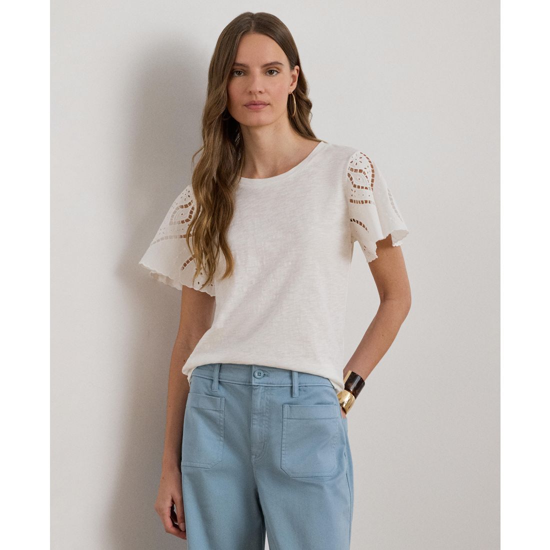 Lauren Ralph Lauren Women's Crewneck Top