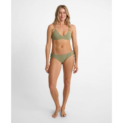 Roxy Women's Haleiwa Hipster Full-Coverage Swim Bottoms