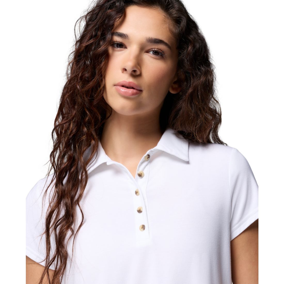 Columbia Women's Csc Soft Stretch Short-Sleeve Polo T-Shirt
