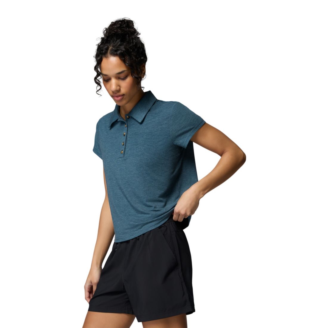 Columbia Women's Csc Soft Stretch Short-Sleeve Polo T-Shirt