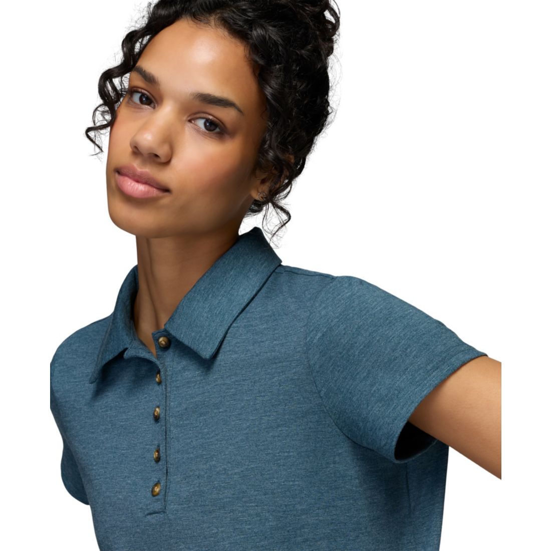 Columbia Women's Csc Soft Stretch Short-Sleeve Polo T-Shirt