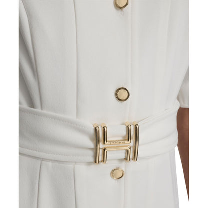 Halston Women's Collared Midi Dress