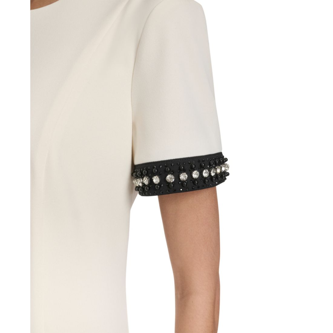 Halston Women's Crewneck Mini Dress