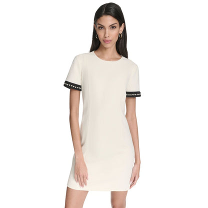 Halston Women's Crewneck Mini Dress