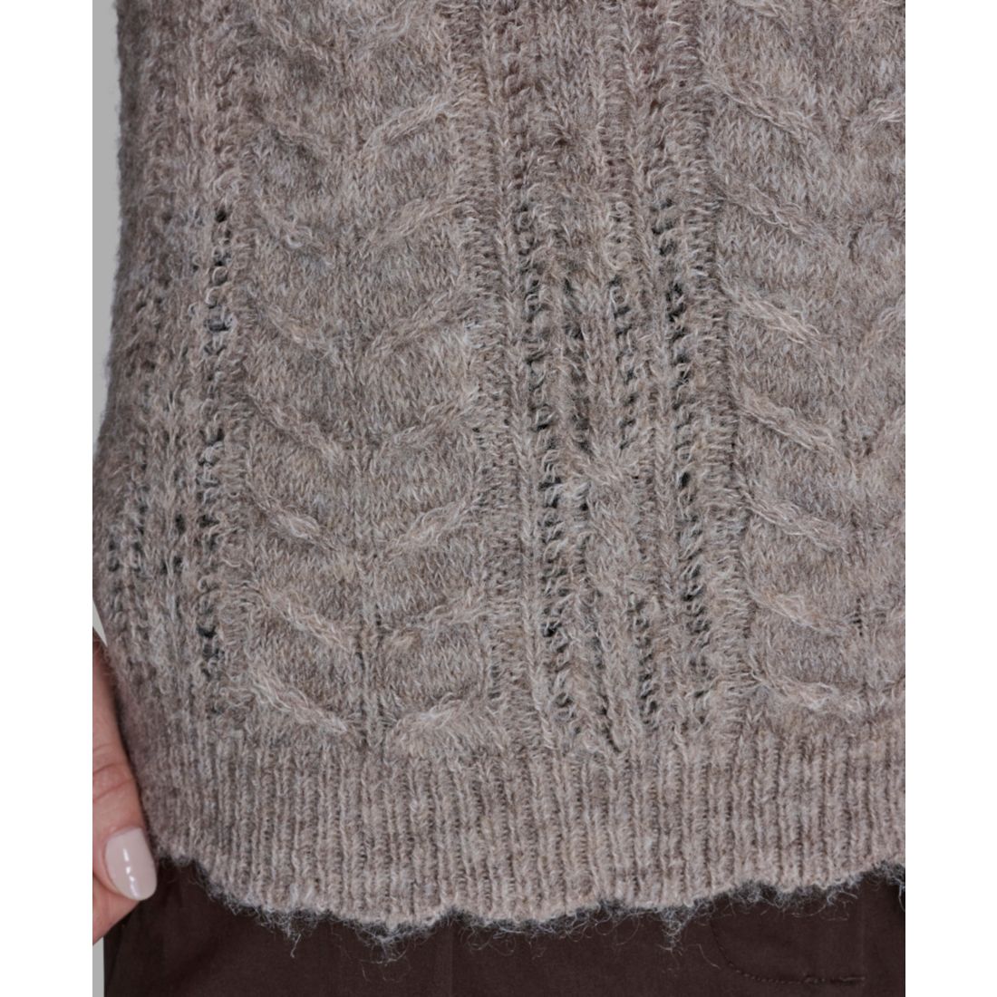 Bcbg Women's Short Sleeves Crewneck Sweater