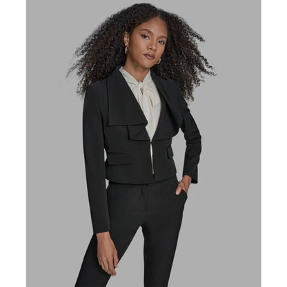 Bcbg Women's Collar Long Sleeve Jacket