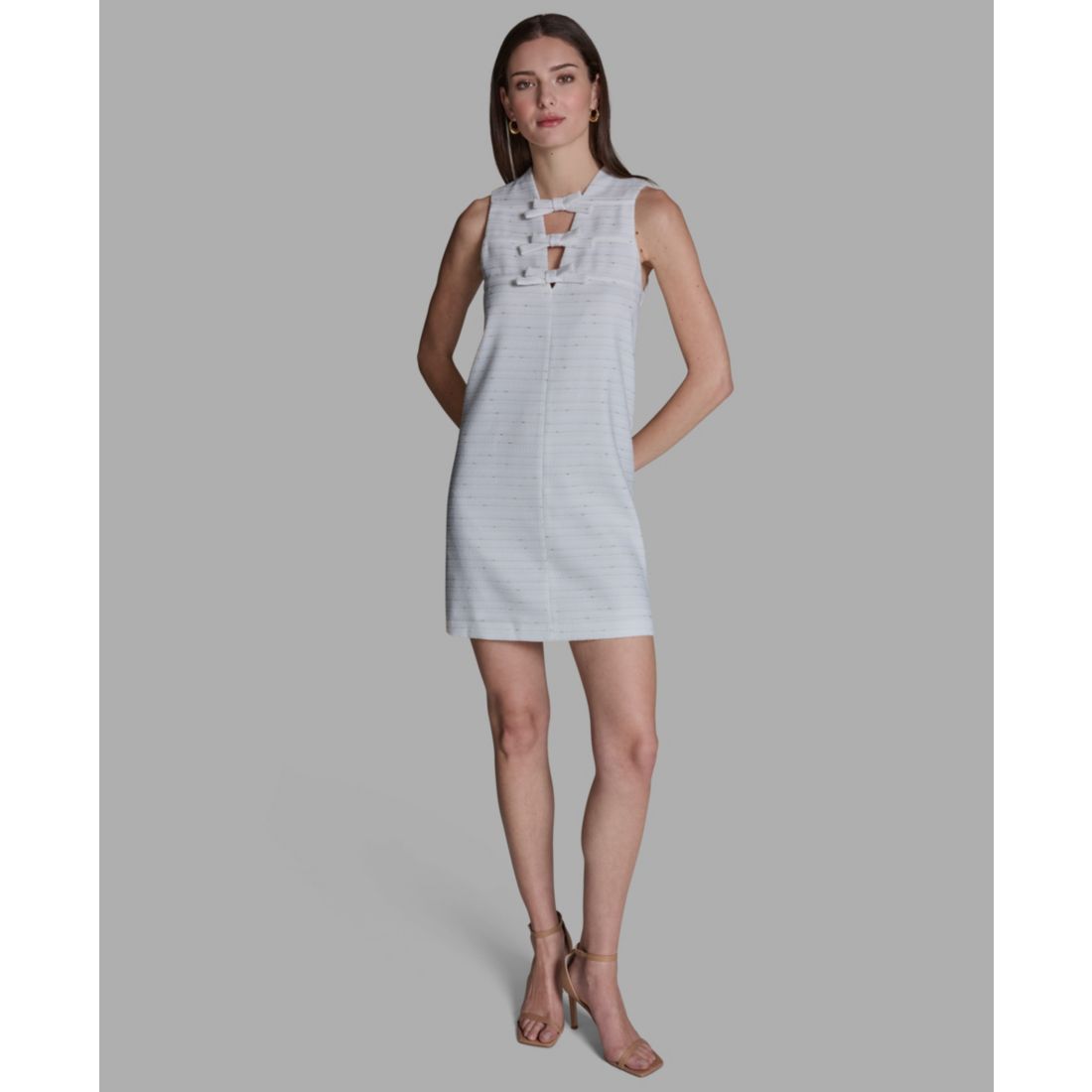 Bcbg Women's V-Neck Mini Dress