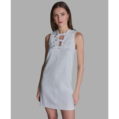 Bcbg Women's V-Neck Mini Dress